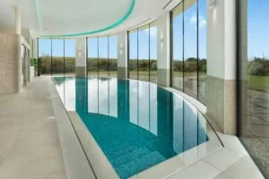 Property Photography Alderly Edge- Cheshire. Photo of Swimming Pool in Luxury Property.