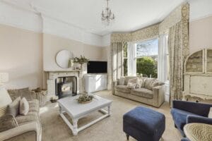 Property Photography Altrincham, Manchester. Photo of Victorian Living Room.