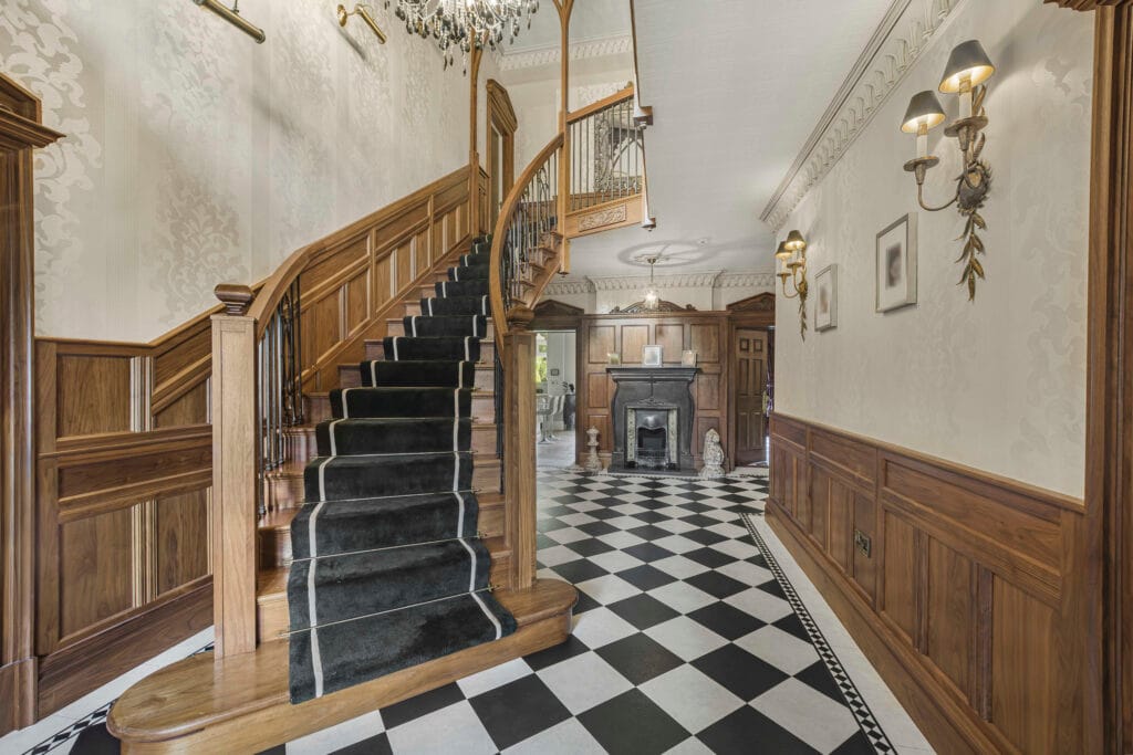 Property Photography Manchester- Spiral Staircase